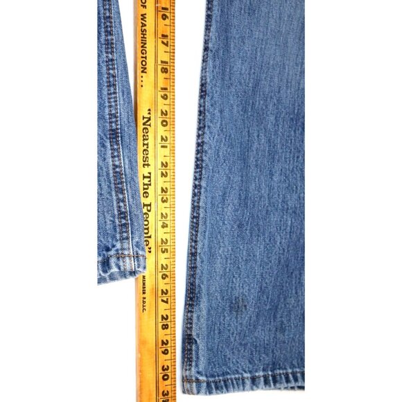 Cinch Up Blue Denim Jeans 44x32 Relaxed Fit Cowboy Western Aesthetic - Picture 7 of 9